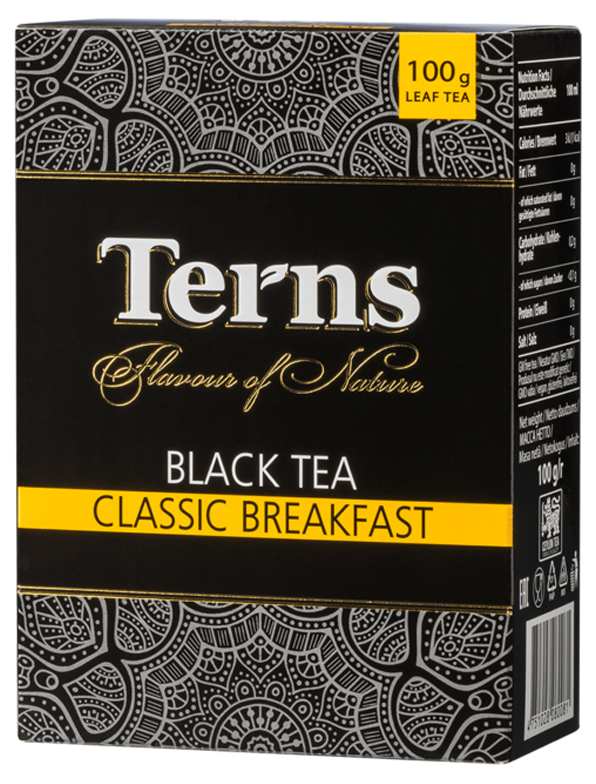 

Чай черный Terns Classic Breakfast листовой 100 г