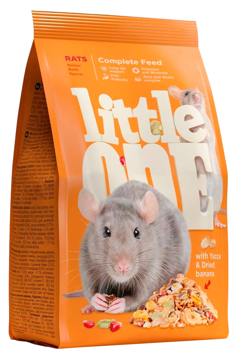 

Сухой корм для крыс Little One, 900 г