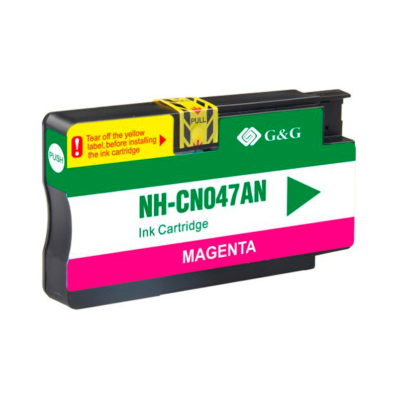 

Картридж для струйного принтера G&G (NH-CN047AN) пурпурный, совместимый