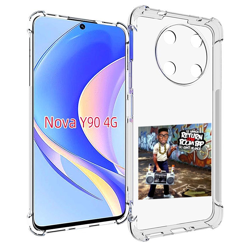 

Чехол MyPads 50 Cent & DJ Lennox - Return Of The Boom Bap для Huawei Nova Y90 (CTR-LX1), Tocco