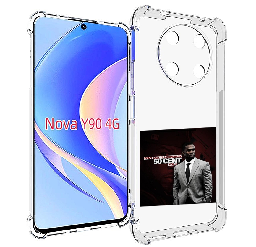 

Чехол MyPads 50 Cent - Dont Call It A Comeback Vol для Huawei Nova Y90 (CTR-LX1), Tocco