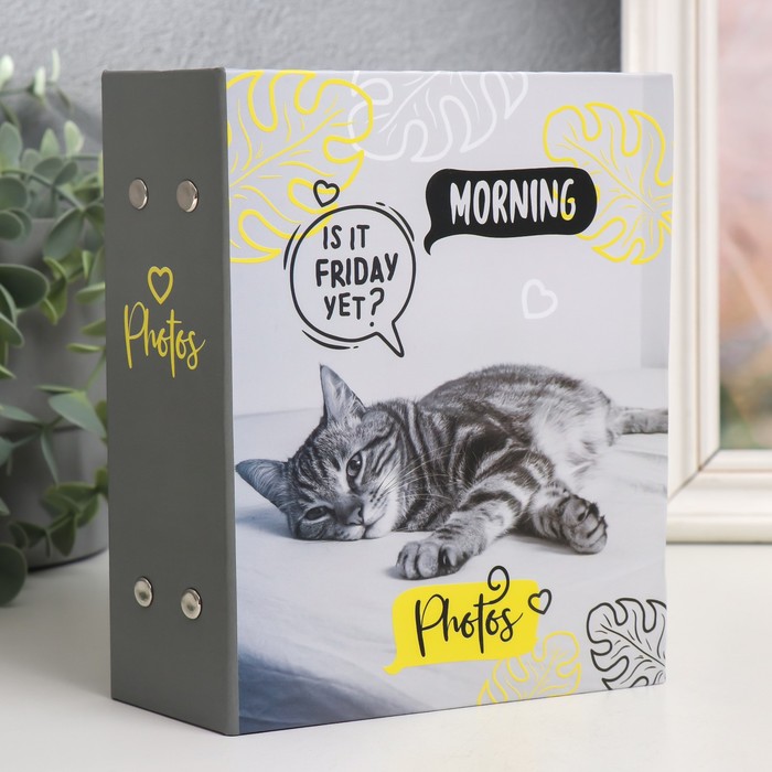 

Фотоальбом на 100 фото Fluffy pets, 10х15 см, Серый, Fluffy pets
