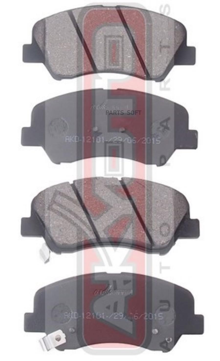 

Тормозные колодки Akyoto AKD12101