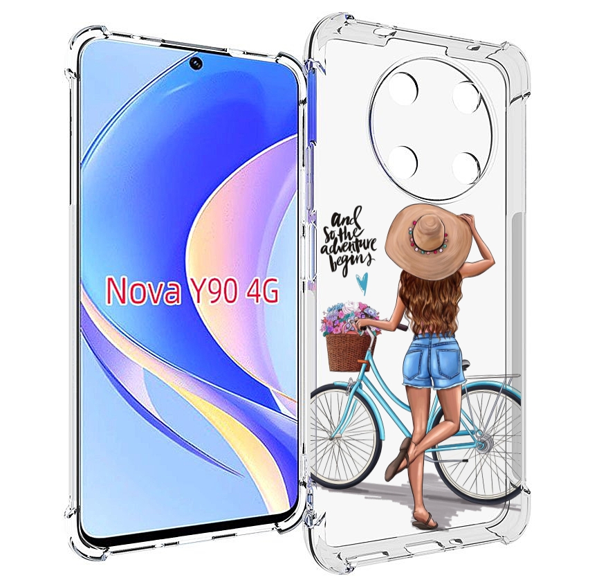 

Чехол MyPads Adventure женский для Huawei Nova Y90 (CTR-LX1) / Enjoy 50 Pro, Tocco