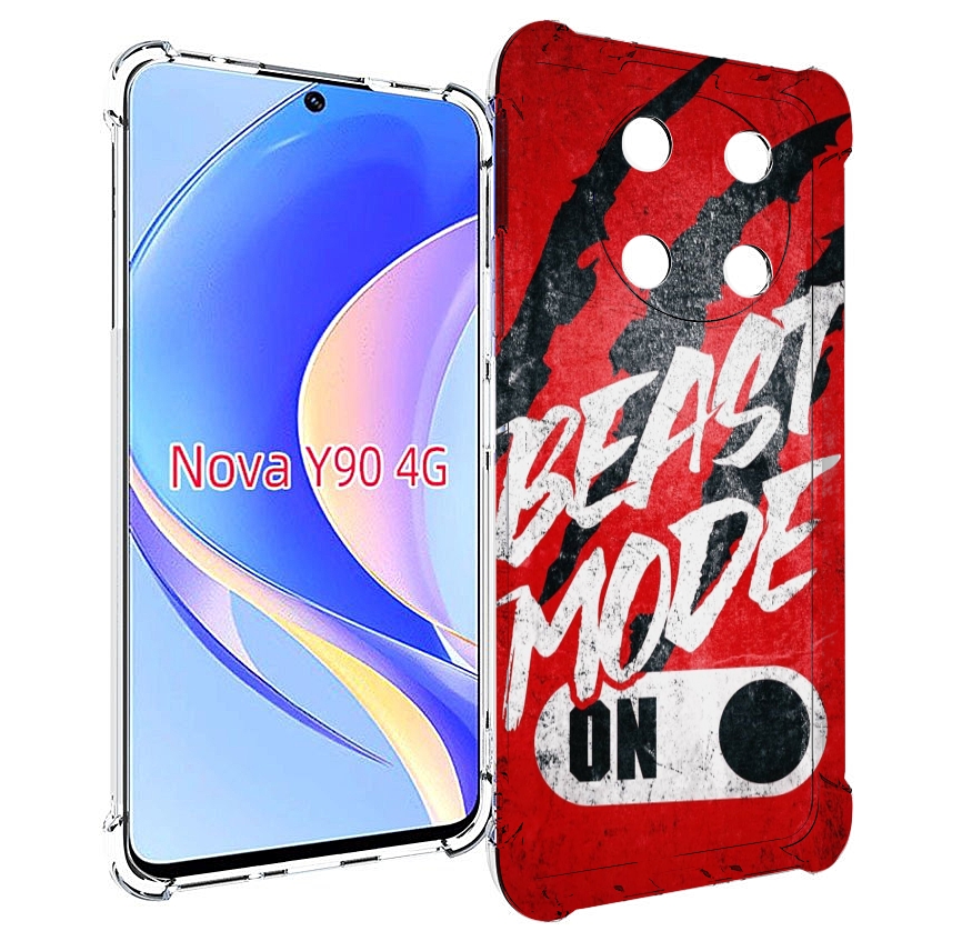 

Чехол MyPads BEAST inside You для Huawei Nova Y90 (CTR-LX1) / Enjoy 50 Pro, Tocco