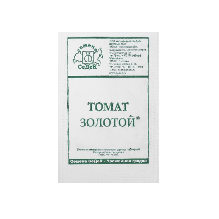 

Семена томат Золотой СеДеК 7677276-2p 1 уп.