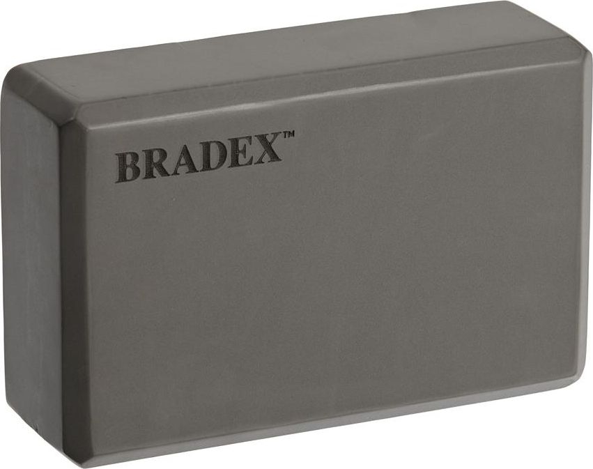 Блок для йоги Bradex SF 0612 серый 2шт