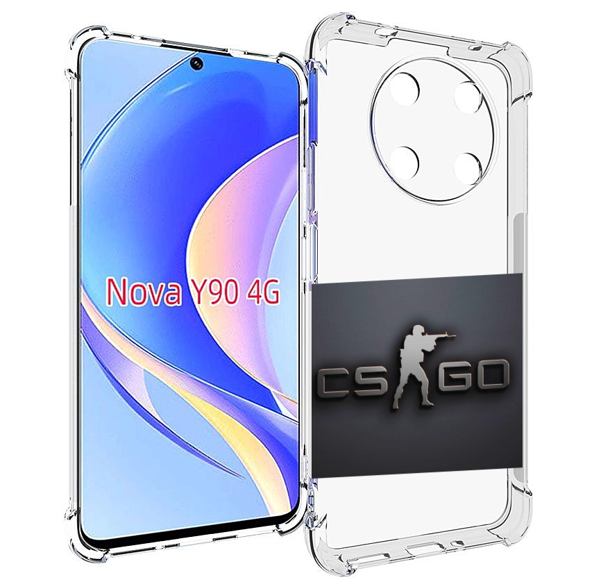

Чехол MyPads CS go логотип мужской для Huawei Nova Y90 (CTR-LX1) / Enjoy 50 Pro, Tocco