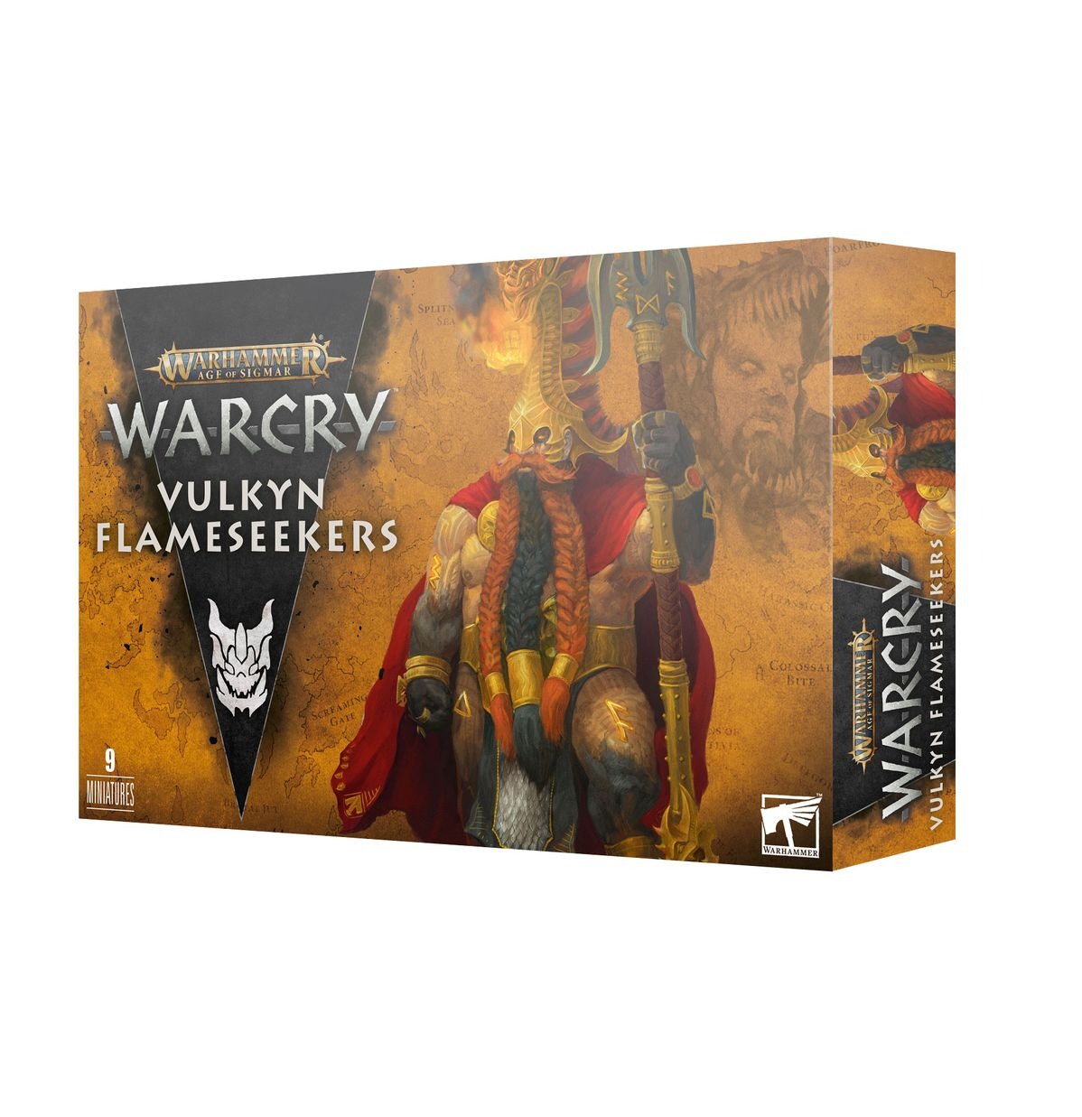 Миниатюры для игры Games Workshop Warhammer Age of Sigmar: Vulkyn Flameseekers 112-15