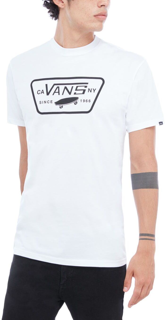

Футболка мужская Vans Mn Full Patch белая L, Белый, Mn Full Patch