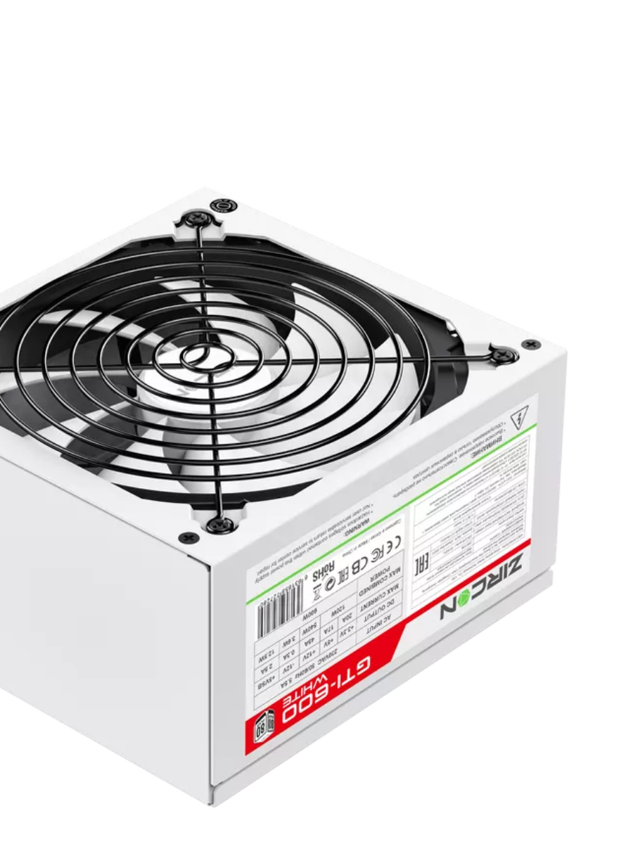 

Блок питания ZIRCON GTI-600 White, Белый, GTI-600 White