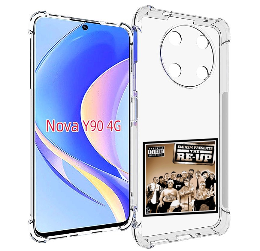 

Чехол MyPads EMINEM PRESENTS, THE RE-UP для Huawei Nova Y90 (CTR-LX1) / Enjoy 50 Pro, Tocco