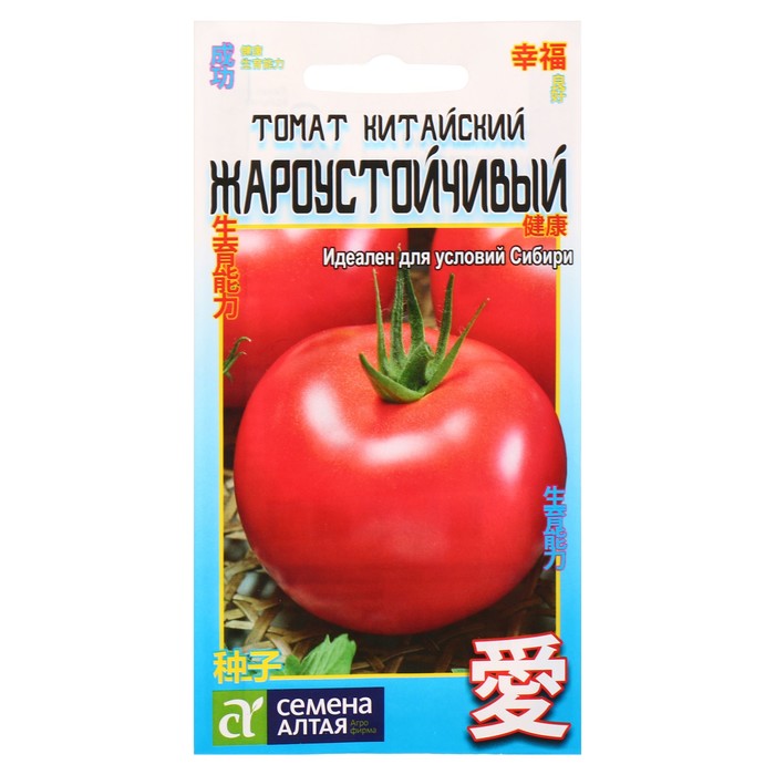 

Семена томат Китайский жароустойчивый Семена Алтая 4149229-2p 2 уп.