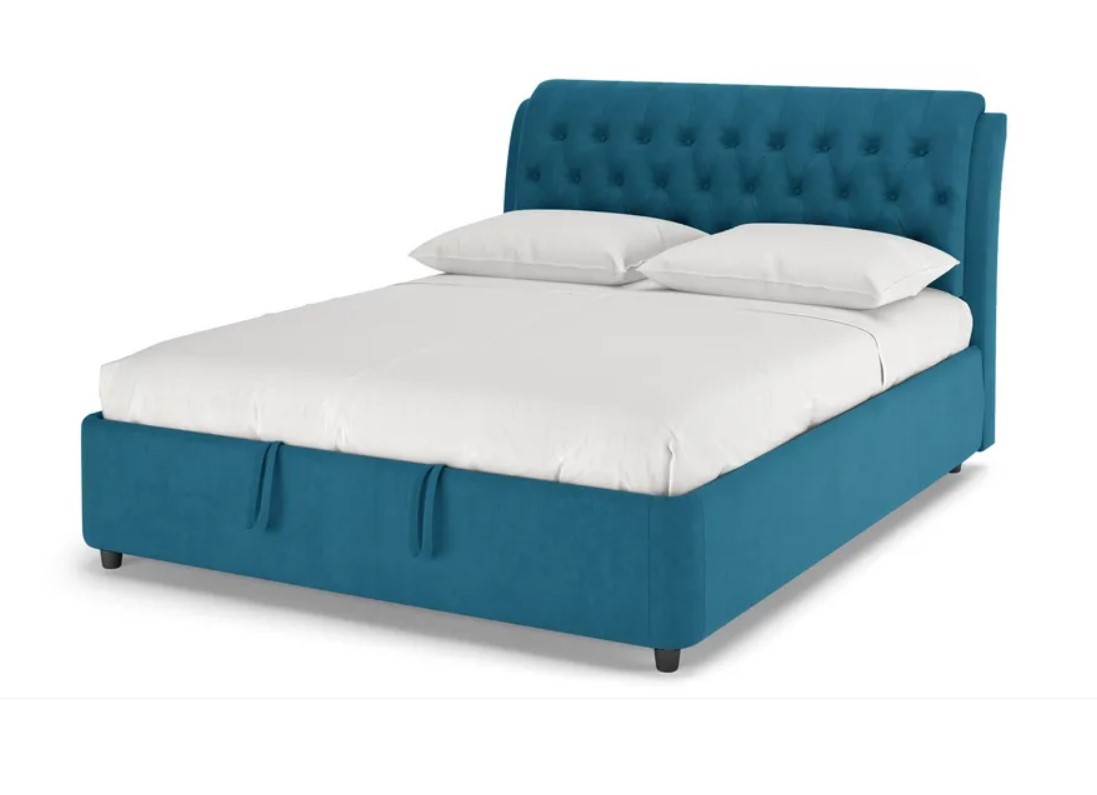 

Кровать  Ellen 3 с ПМ, 140х200, Велюр Vip 9 Зелёный, Зеленый, Ellen 3