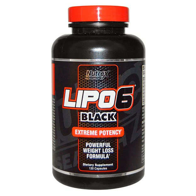 Жиросжигатель Nutrex Lipo-6 Black 120 капсул