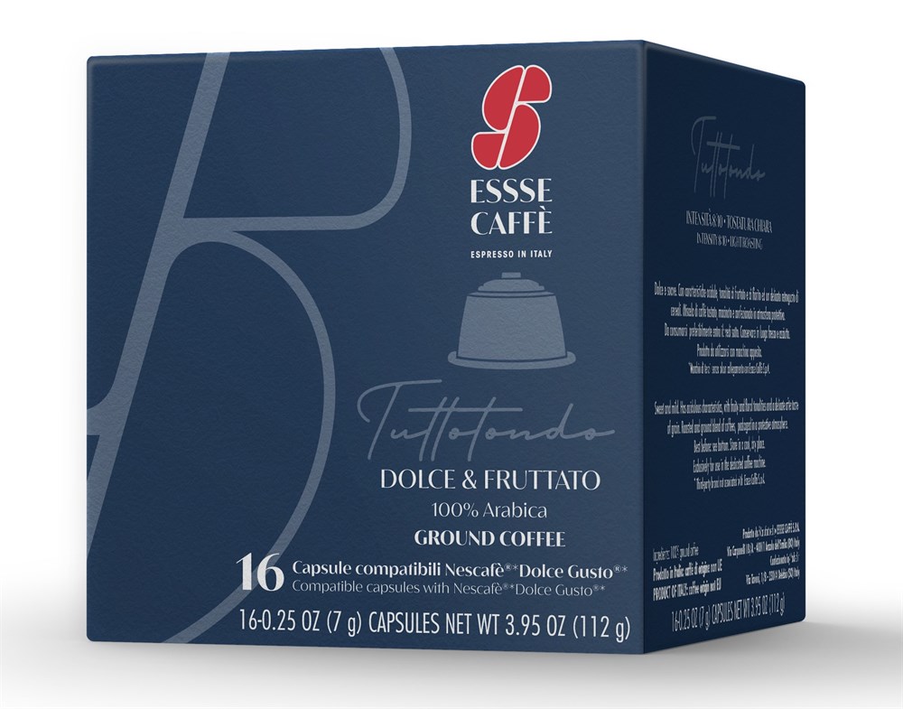 Кофе ESSSE Caffe Tuttotondo 100% Arabica, в капсулах Dolce Gusto, 3 упаковки по 16 капсул