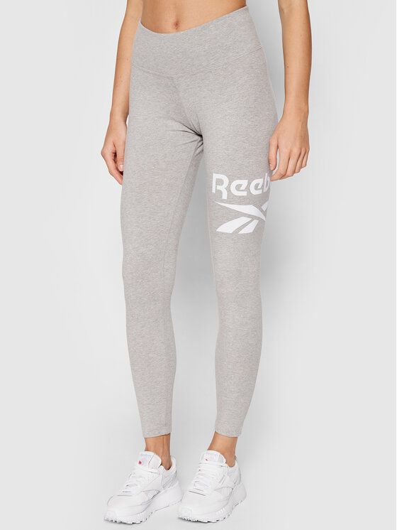 

Леггинсы женские Reebok 0000208116350 серые L, Серый, 0000208116350