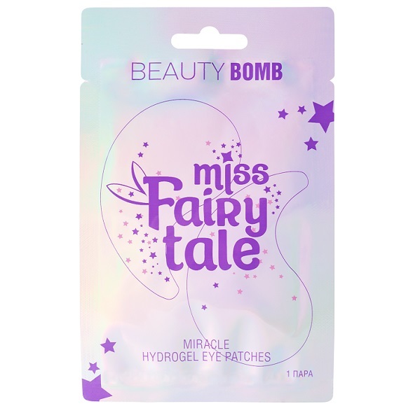 фото Гидрогелевые патчи beauty bomb miss fairytale, 1 пара