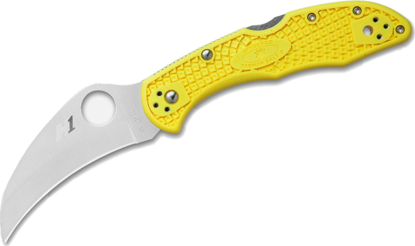 

Туристический нож Spyderco Tasman 2 Salt 106PYL2, yellow, Желтый, Tasman 2 Salt 106PYL2