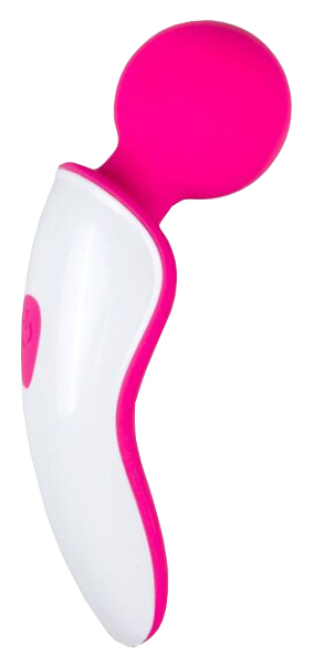 фото Розово-белый вибромассажер easytoys mini wand massager edc wholesale