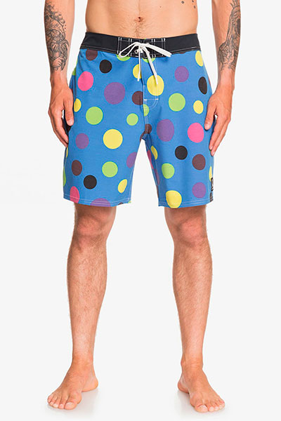 

Бордшорты мужские Quicksilver Echo Beach Polka Dot синие 30 EU, Echo Beach Polka Dot