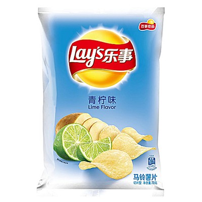 Чипсы «Lay’s» со вкусом лайма, 70гр.