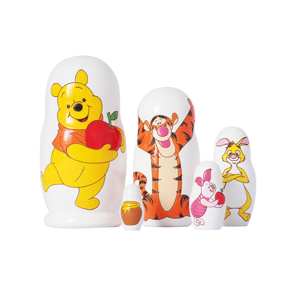 

Матрешка Уланик Винни Пух, 5 мест, Матрешка