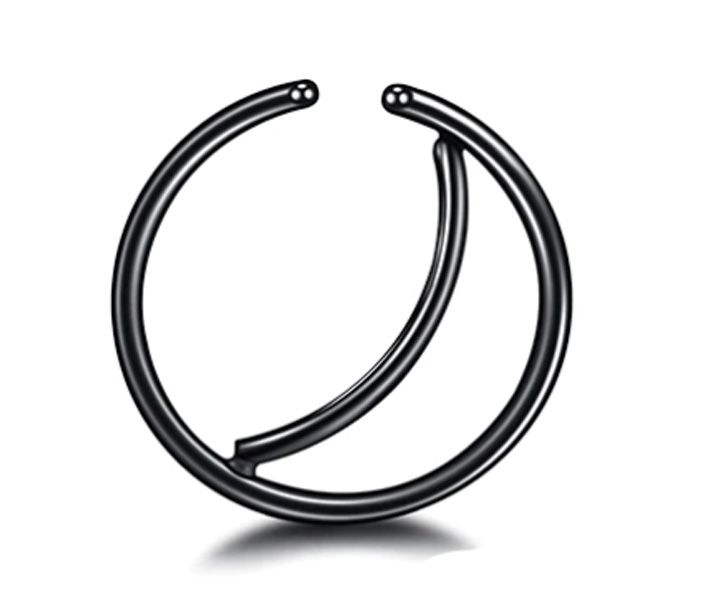 

Пирсинг унисекс 4Love4You PR-KL-034-0.8X8 черный, PR-KL-034-0.8X8