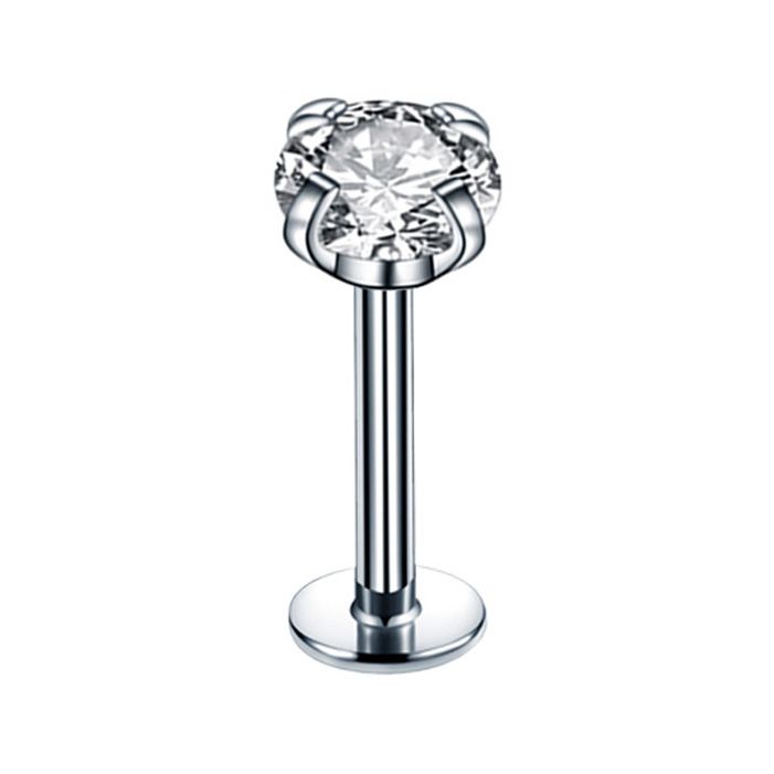 

Пирсинг унисекс 4Love4You PR-LR-017-4MM серебристый, PR-LR-017-4MM