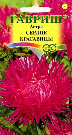 

Семена. Астра "Сердце красавицы" (вес: 0,3 г)