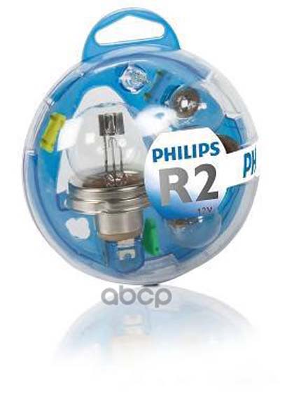 

Комплект Ламп Essential Box R2 12v (R2 P21w P21/5w Py21w W5w) Philips 55721EBKM