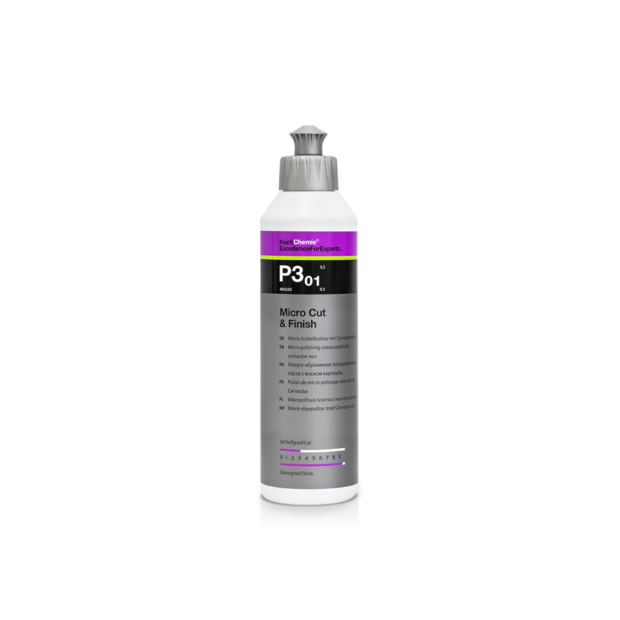 

Антиголограммная финишная паста Koch Chemie Micro Cut & Finish P3.01 404250 0,25 л, 404