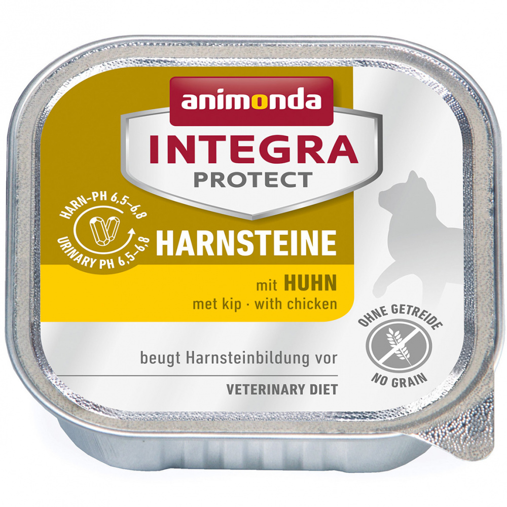 фото Консервы для кошек animonda integra protect harnsteine urinary, при мкб, с курицей, 100г