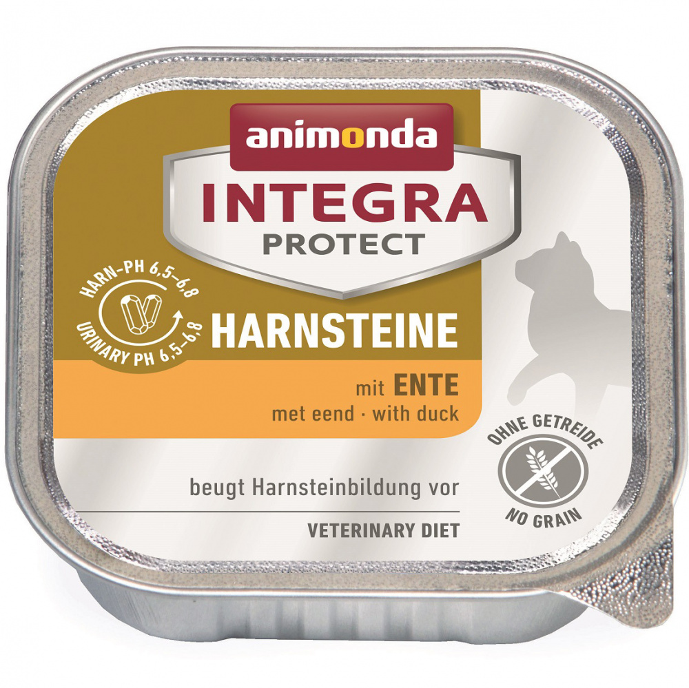 фото Консервы для кошек animonda integra protect harnsteine urinary, при мкб, с уткой, 100г