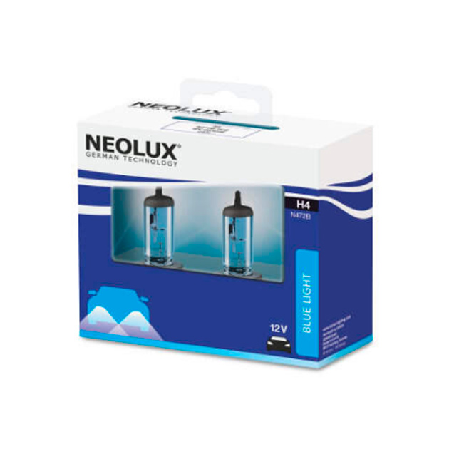 фото Лампа blue голубовато-белый свет 4000k h4 12v (60/55w), neolux n472b-2scb