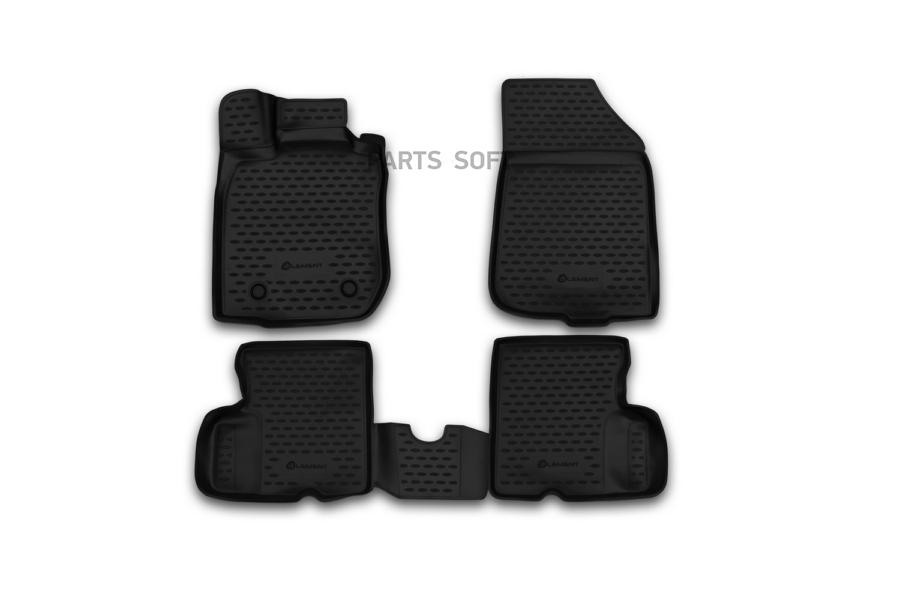 

Коврики 3D в салон NISSAN Terrano 2014-> 2WD 4шт. (полиуретан)