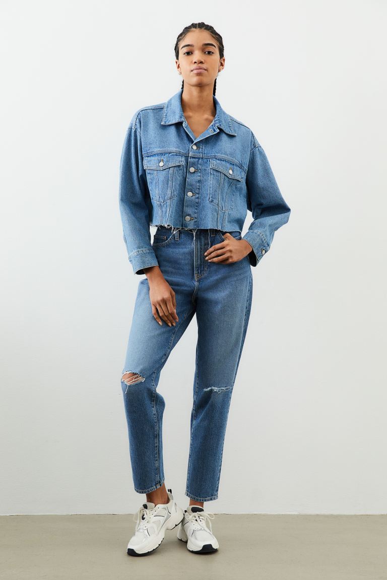 

Джинсы женские H&M 1030453004 синие 50 EU (доставка из-за рубежа), Синий, 1030453004