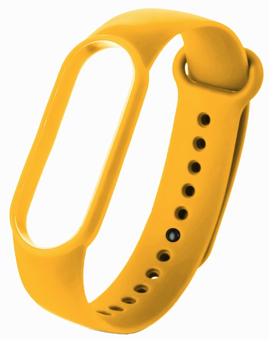 Сменный ремешок Isa для Xiaomi Mi Band 7 loop Yellow (Желтый)