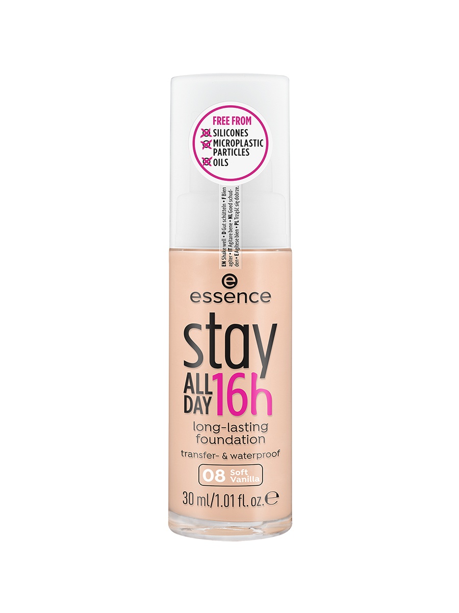 Основа тональная  essence,Stay All Day - 08 Soft Vanilla