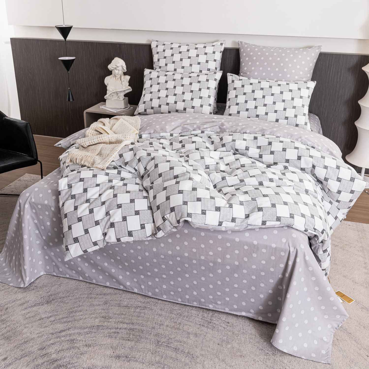 

Комплект постельного белья Ситрейд Люкс Сатин семейный, CIT-538167709, A200