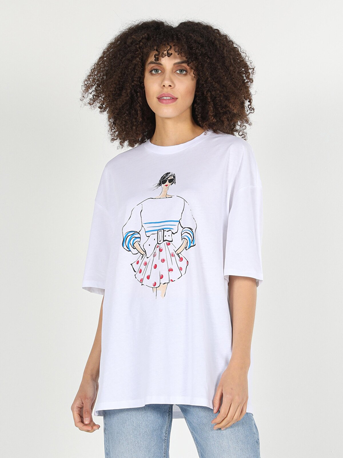 

Футболка женская Colin's CL1058911_Q1.V1 белая STND, Белый, CL1058911_Q1.V1