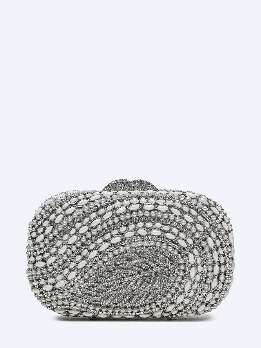 Клатч женский Vitacci C1185-29 серебряный