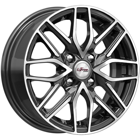 

Колесный диск iFree Кайкос (КС100) (Блэк Джек) 5.5xR14 ET30 4*98 D58.5
