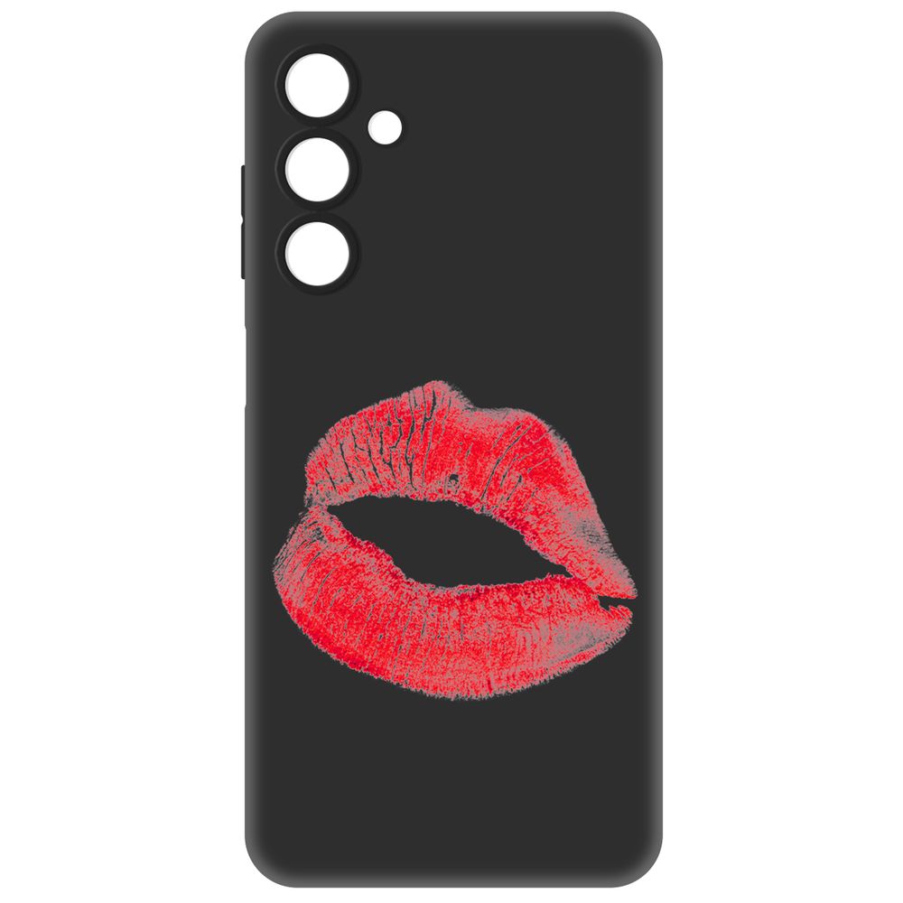 

Чехол-накладка Krutoff Soft Case След помады для Samsung Galaxy A25 5G (A256) черный