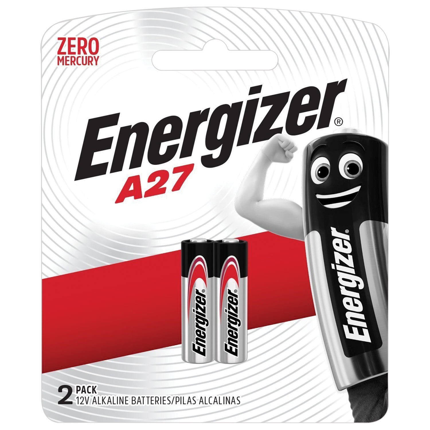 

Energizer A27 27А, алкалиновые, для сигнализаций, 2 шт, блистер