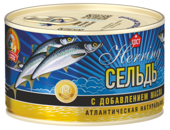 

Сельдь атлантическая Сохраним традиции 240 г