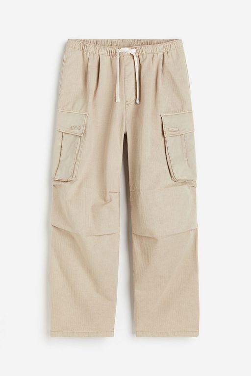 

Брюки мужские H&M 1205476 бежевые S, Бежевый, 1205476