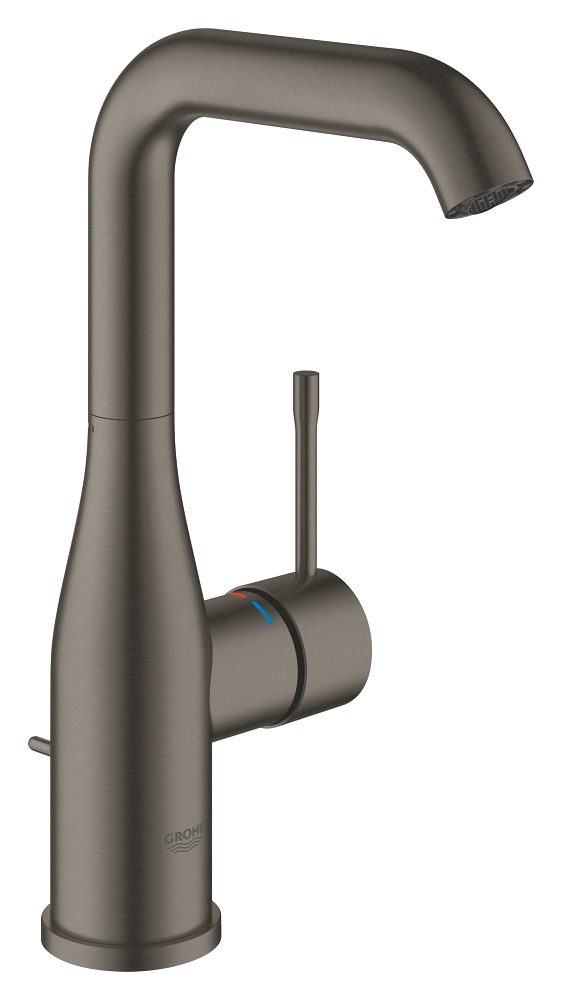 

Смеситель для раковины GROHE Essence, темный графит матовый (24174AL1), Черный