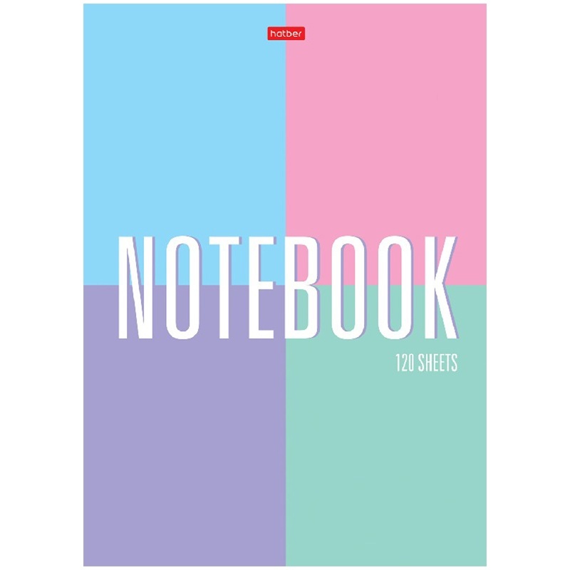 

Hatber Бизнес А4, 120 л, Color Line, 5-ти цветной блок, глянцевая ламинация