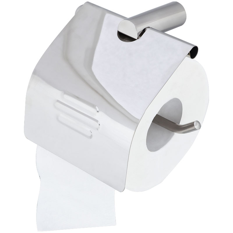 Держатель для туалетной бумаги OfficeClean в рулонах Original, нержавеющая сталь, хром